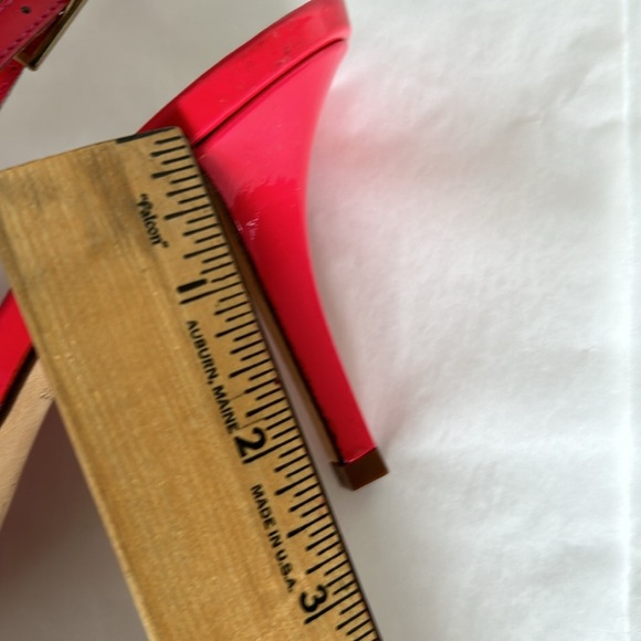 Kate Spade Jacey Powder Patent Leather Pink Slingback Heels - Picture 11 of 13